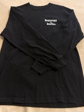 Katin Kanvas Long Sleeve Crew Tee - Black